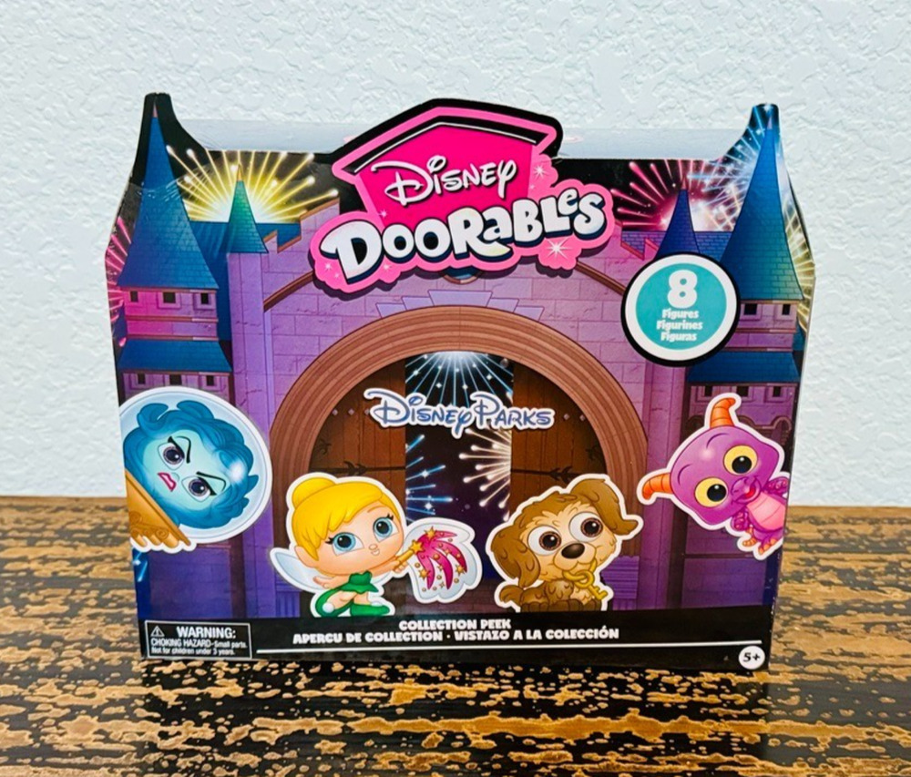 2026 Disney Doorables Disney Parks Collection Peek Figure Set D23 Fan Event NIB